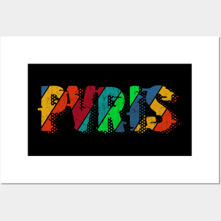 vintage color PVRIS Posters and Art